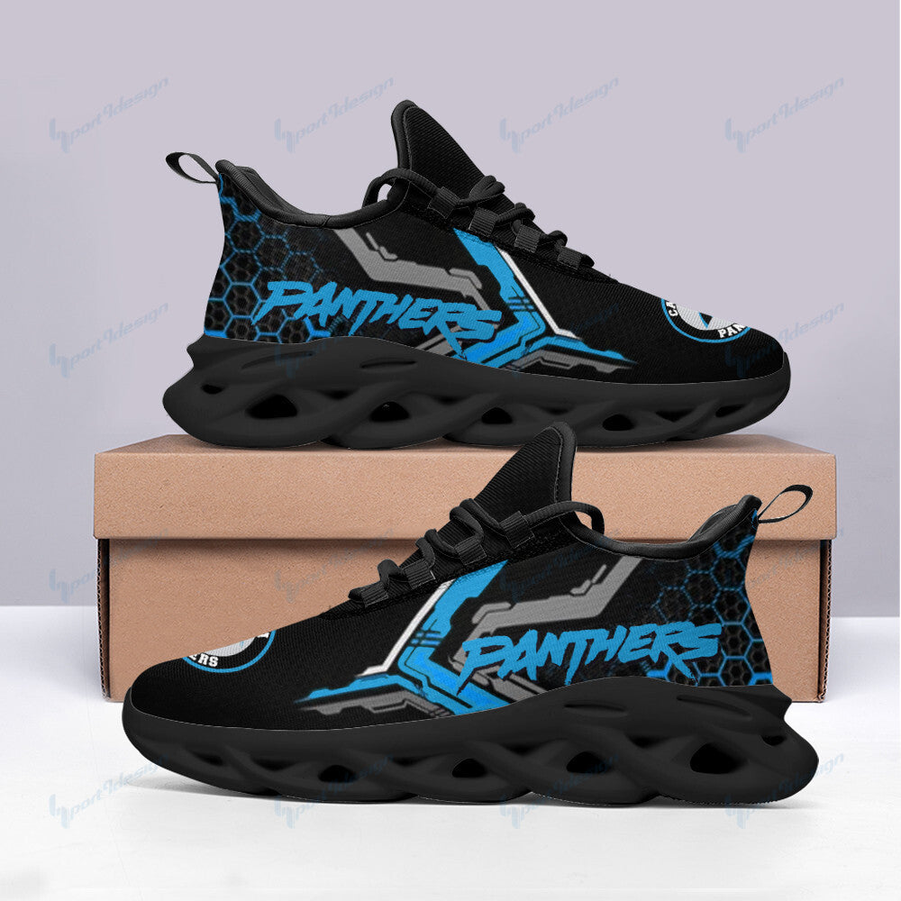 Carolina Panthers Yezy Running Sneakers SPD05