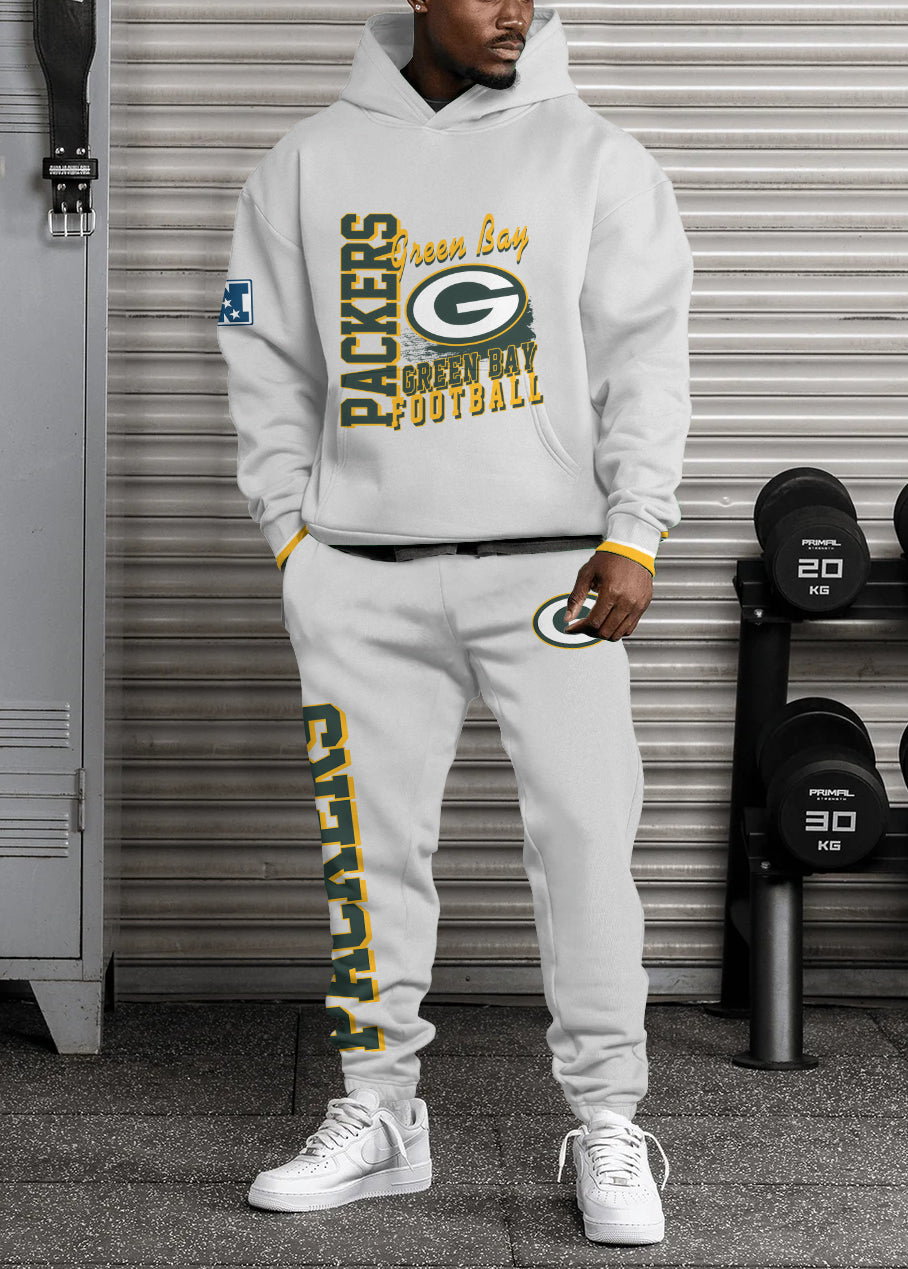 Green Bay Packers Combo Pullover Hoodie And Sweatpants AZBTPHSP000483