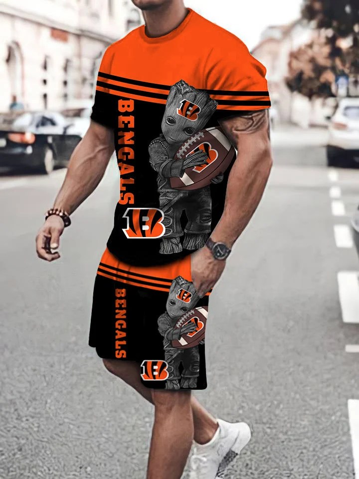 Cincinnati Bengals T-shirt and Shorts AZTS270