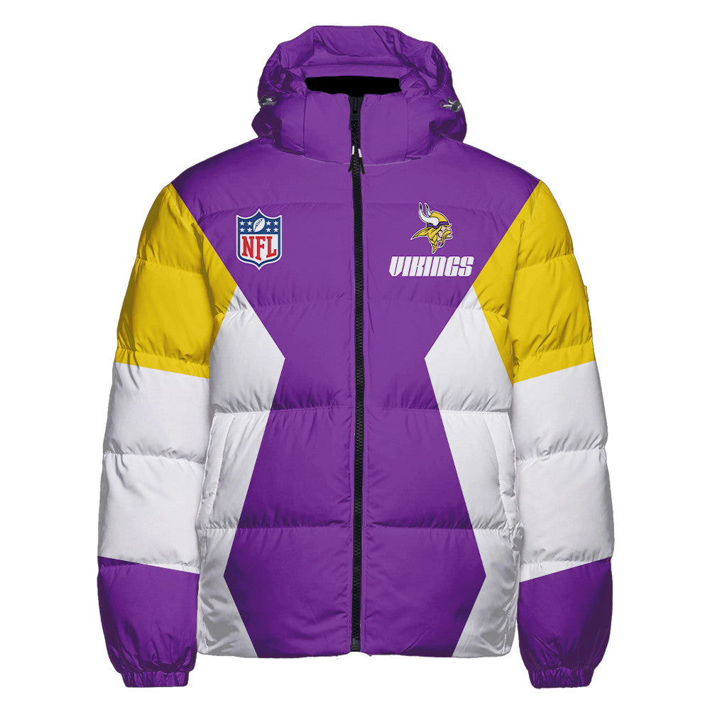 Minnesota Vikings CozyCloud Down Jacket AZBTDWJ000169