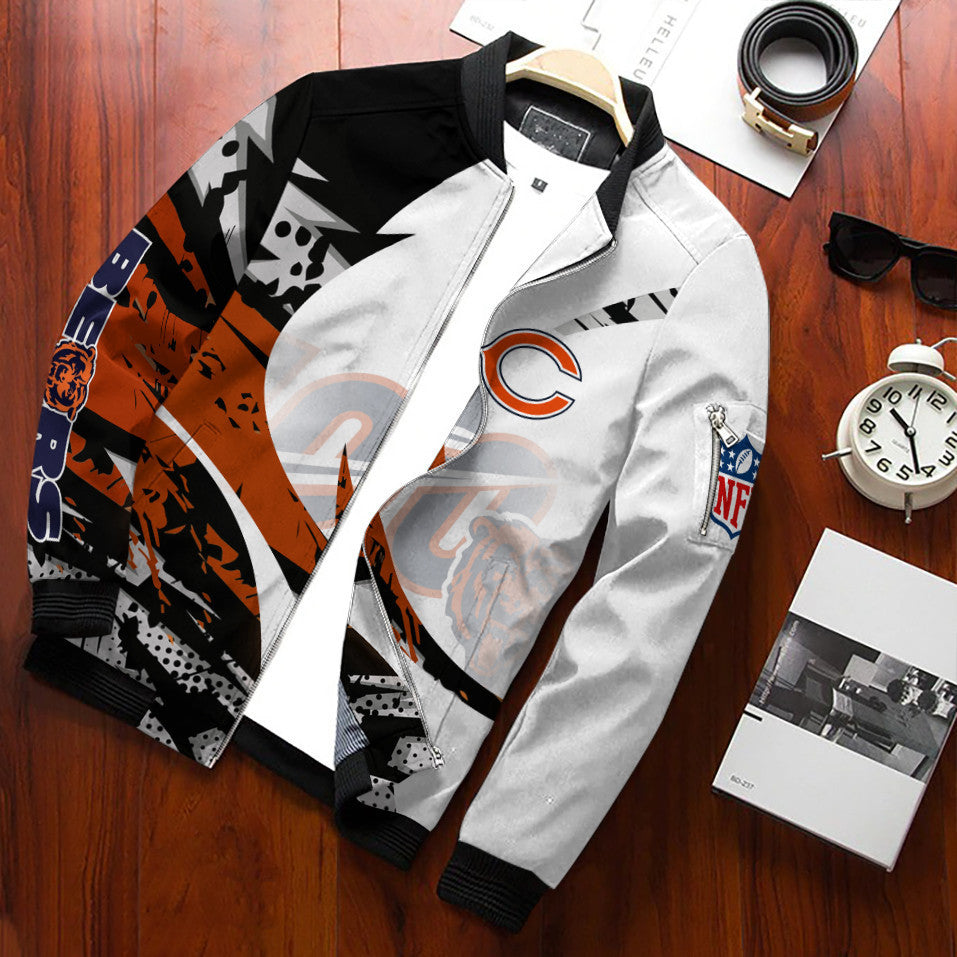 Chicago Bears Bomber Jacket BG147