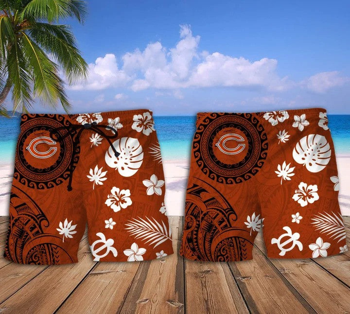 Chicago Bears Hawaii Shirt & Shorts BG160