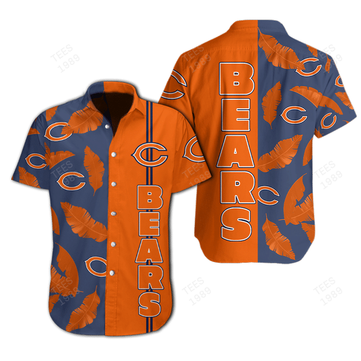 Chicago Bears Hawaii Shirt & Shorts BG75