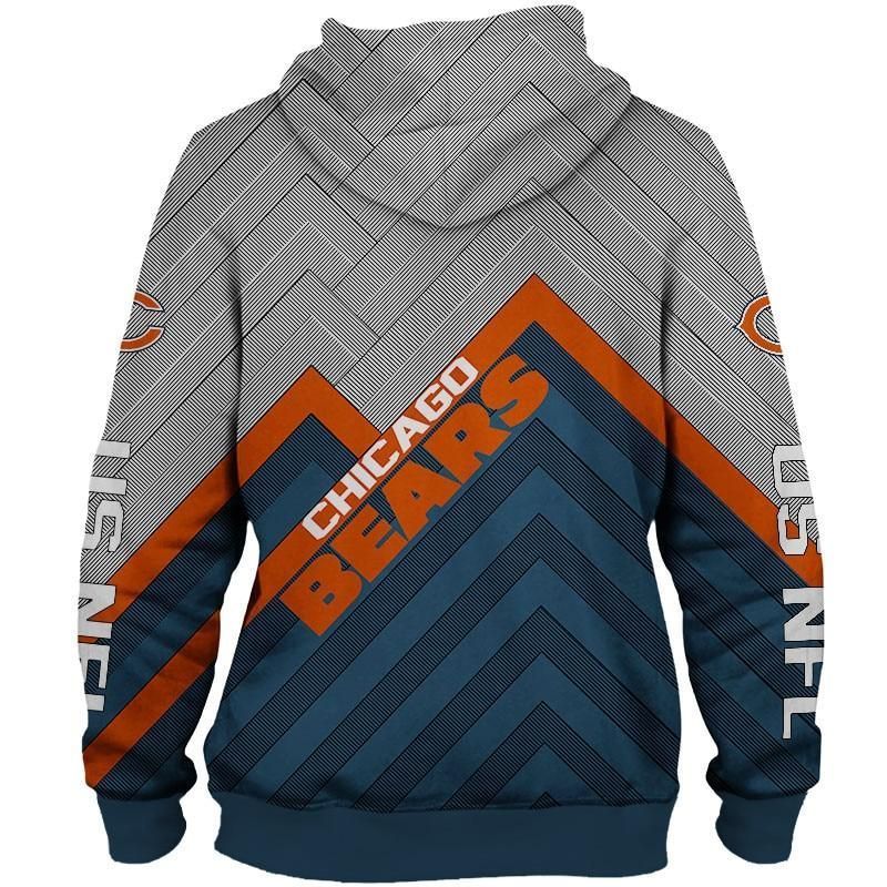 Chicago Bears Limited Edition Men’s and Women’s All Over Print Hoodie / Zip Hoodie/ T-shirt Size S-5XL GTS003159