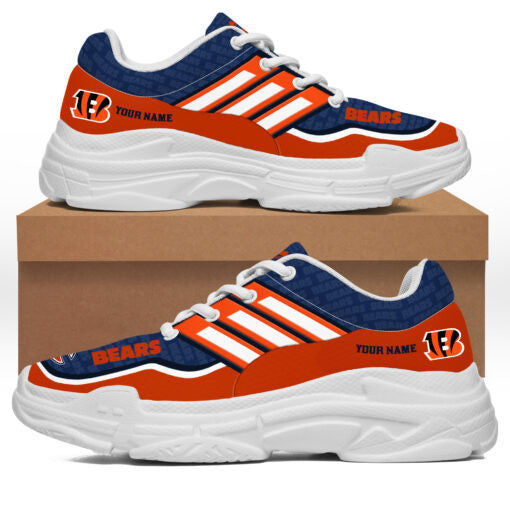 Chicago Bears Personalized Chunky Sneakers 26