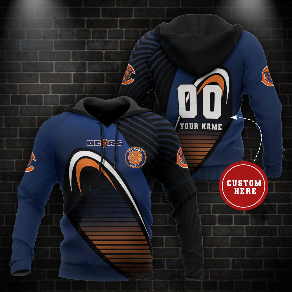 Chicago Bears Personalized Hoodie BG501