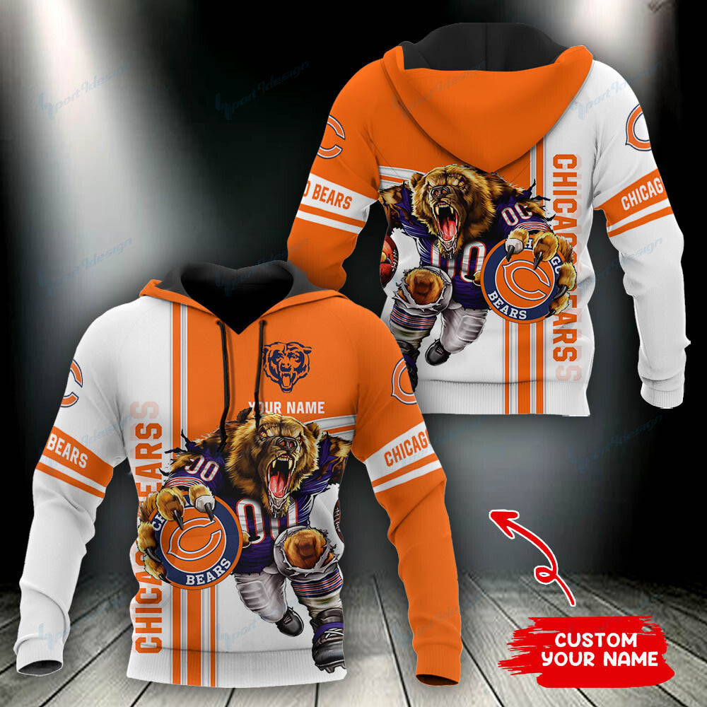Chicago Bears Personalized Hoodie BG673