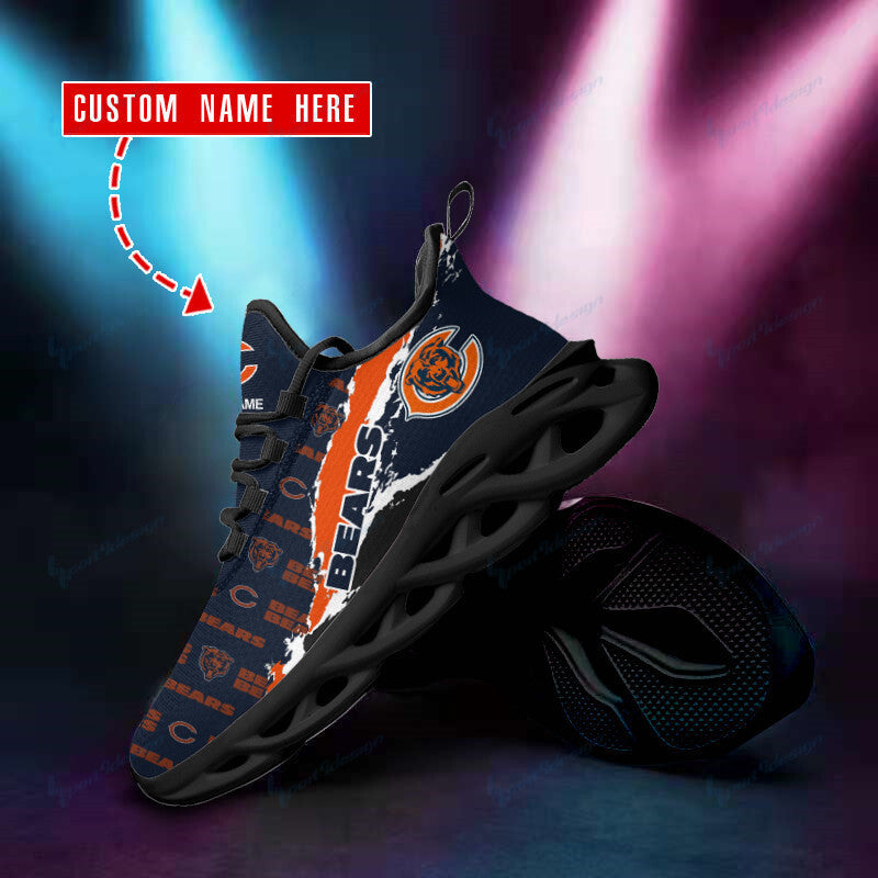 Chicago Bears Personalized Yezy Running Sneakers BB847
