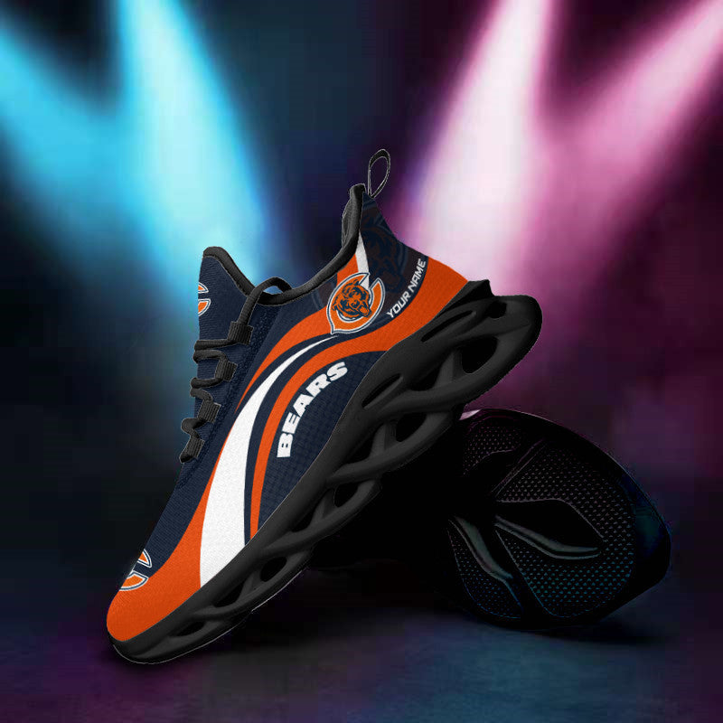 Chicago Bears Personalized Yezy Running Sneakers BG884