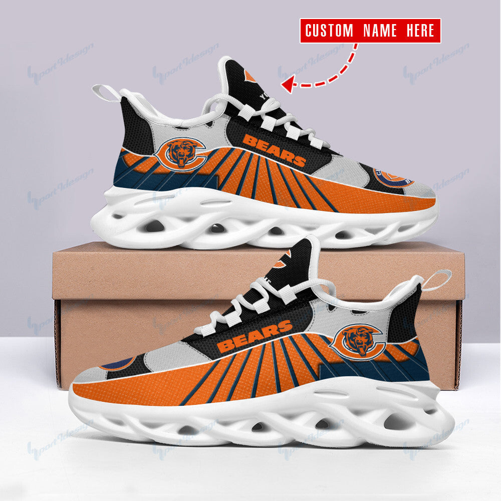 Chicago Bears Personalized Yezy Running Sneakers SPD132
