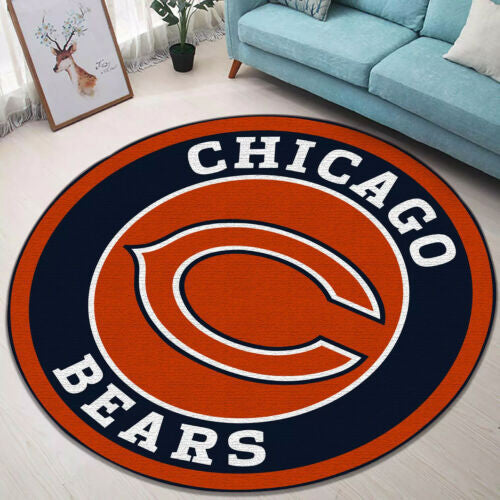 Chicago Bears Round Rug 54