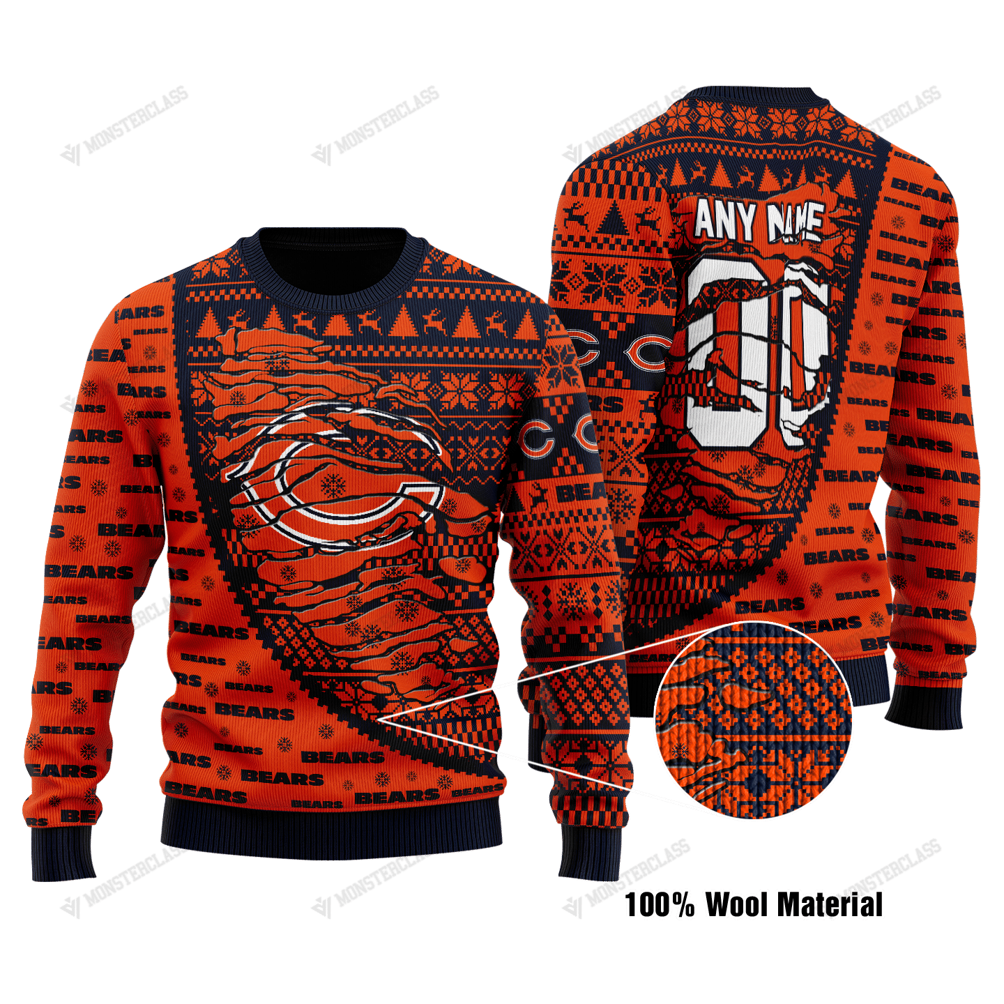 Chicago Bears Woolen Sweater 129