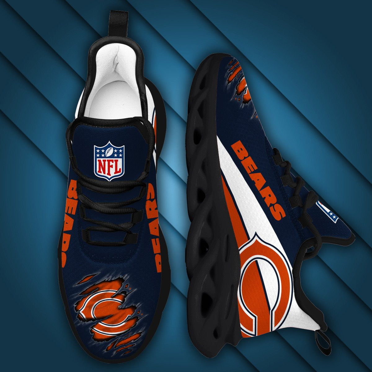 Chicago Bears Yezy Running Sneakers 912
