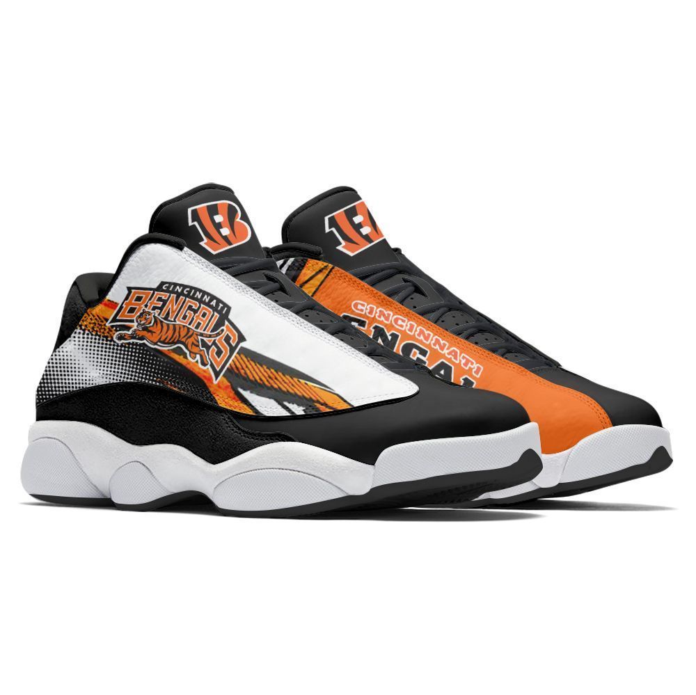 Cincinnati Bengals Air JD13 Sneakers 619