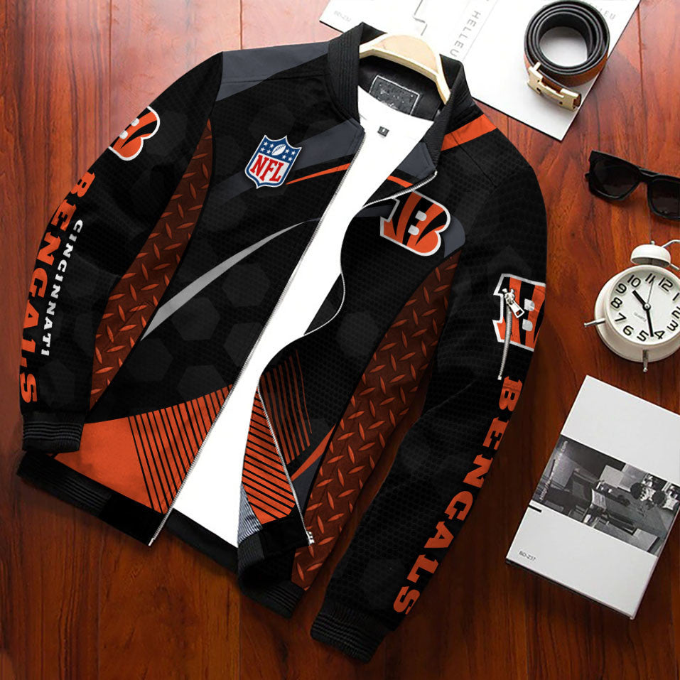 Cincinnati Bengals Bomber Jacket BG165