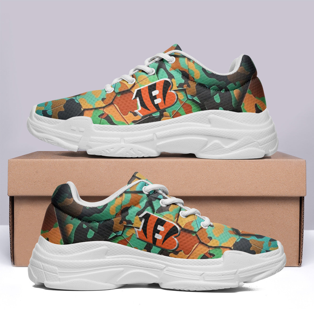 Cincinnati Bengals Chunky Sneakers BG02