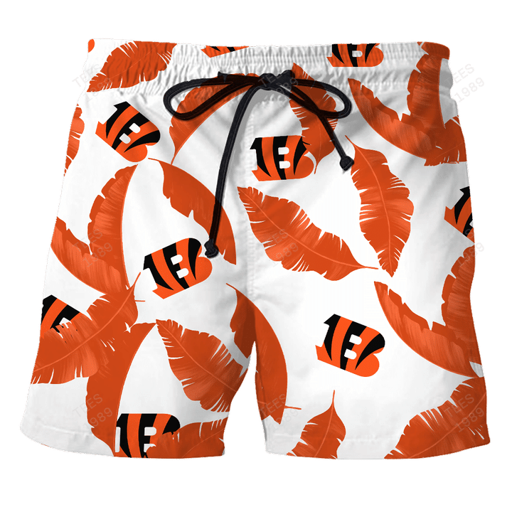 Cincinnati Bengals Hawaii Shirt & Shorts BG55