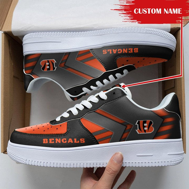 Cincinnati Bengals Personalized AF1 Shoes 323