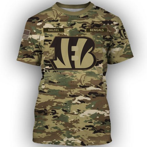 Cincinnati Bengals Personalized All Over Printed 237