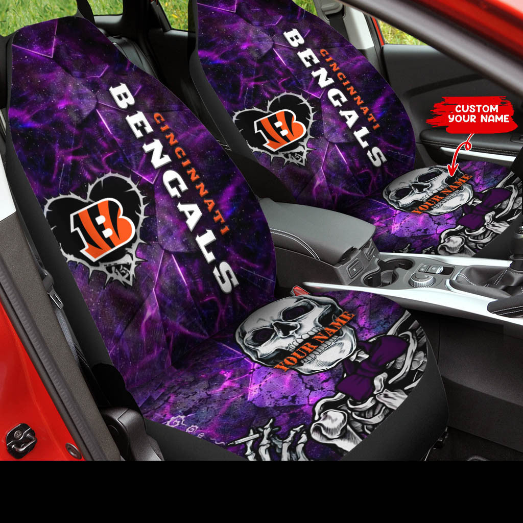 Cincinnati Bengals Personalized Car Seat Covers BG379