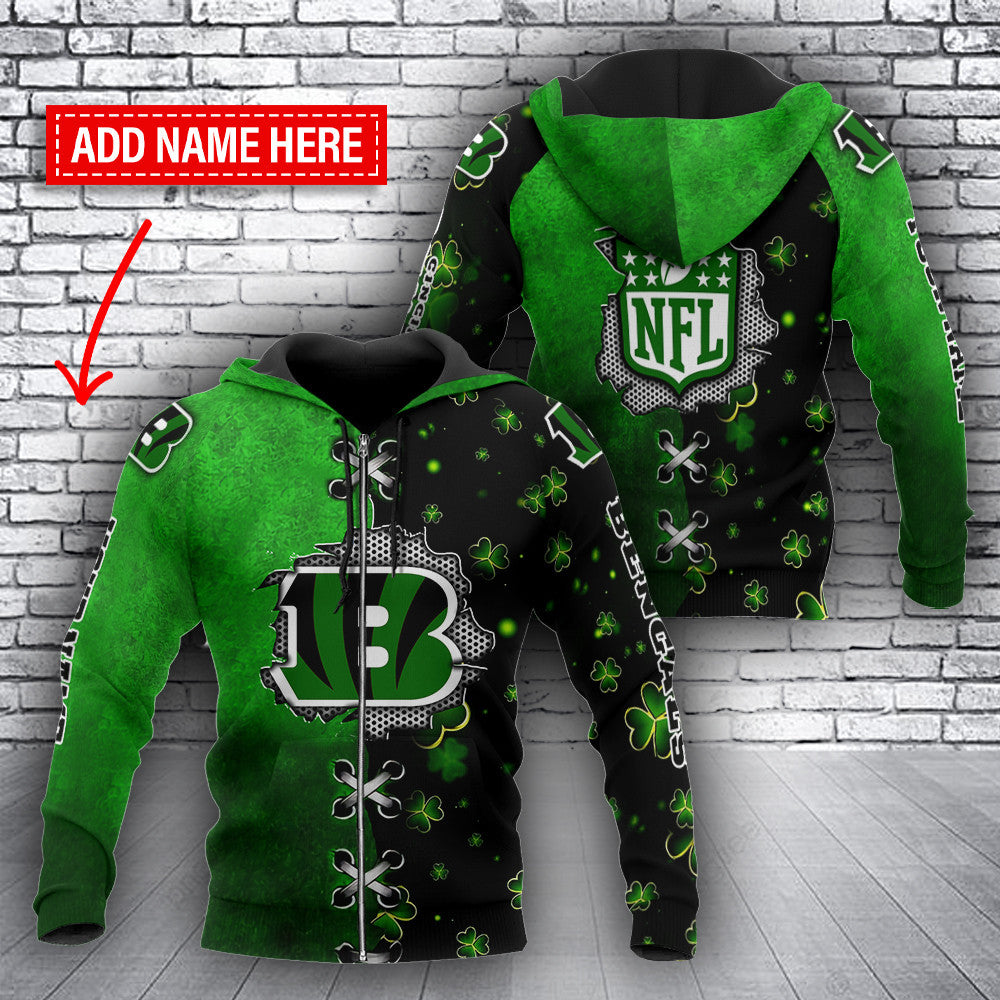 Cincinnati Bengals Personalized Hoodie BB294