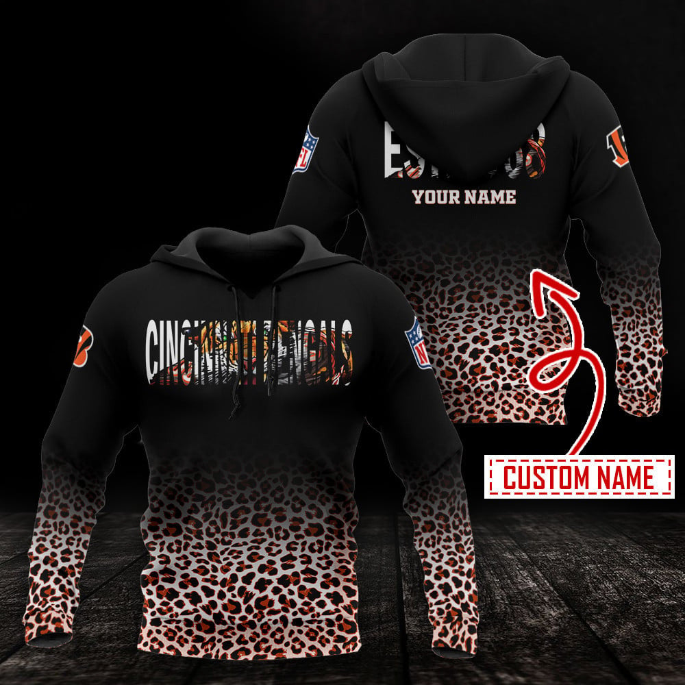 Cincinnati Bengals Personalized Hoodie BB367
