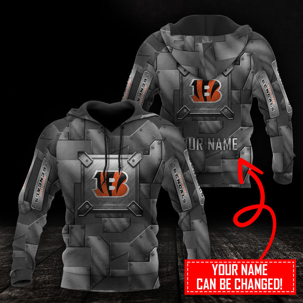 Cincinnati Bengals Personalized Hoodie BB410