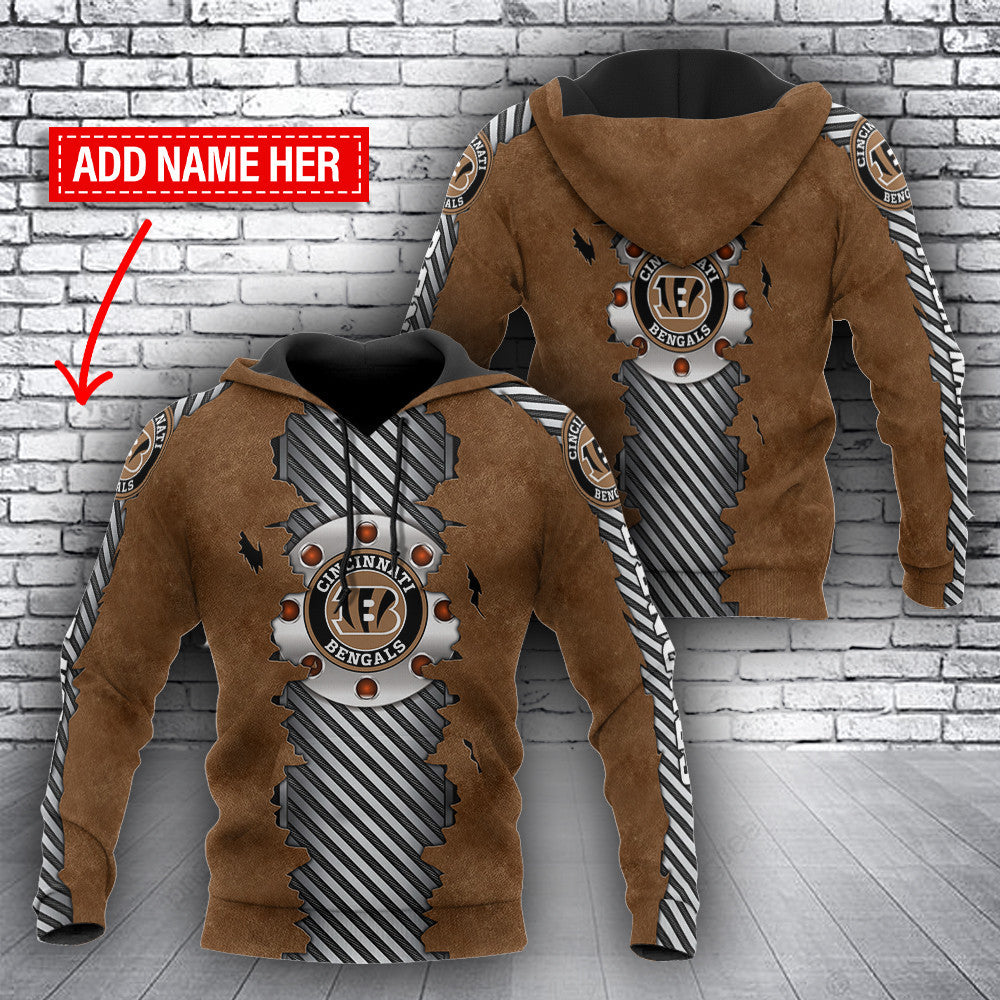 Cincinnati Bengals Personalized Hoodie BB89
