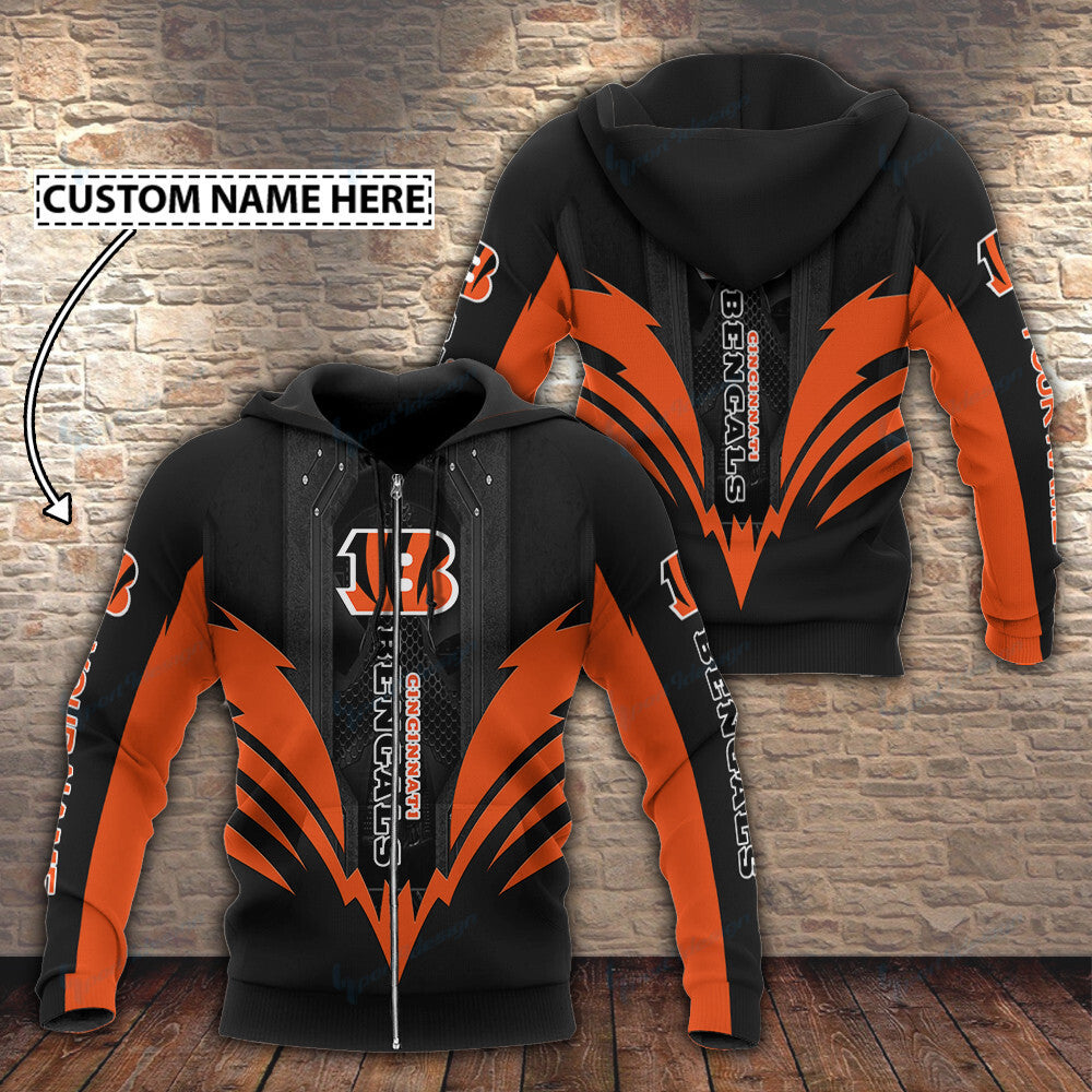Cincinnati Bengals Personalized Hoodie BG562