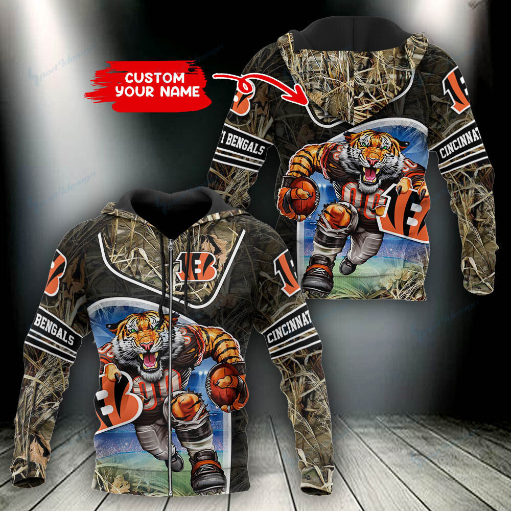 Cincinnati Bengals Personalized Hoodie BG661