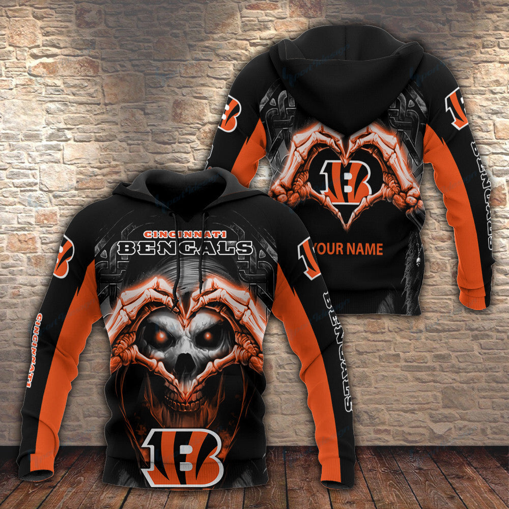Cincinnati Bengals Personalized Hoodie BG781