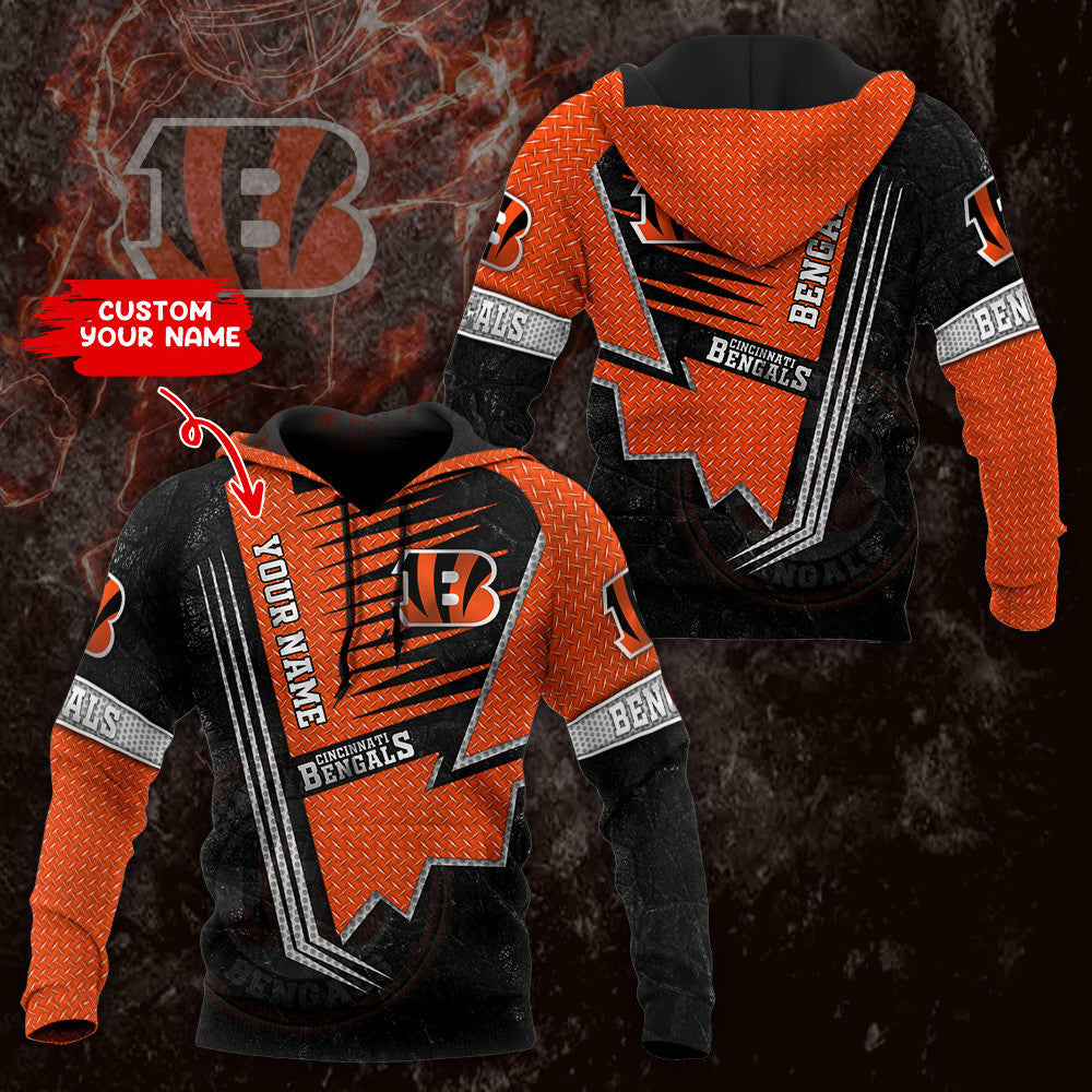 Cincinnati Bengals Personalized Hoodie BG934