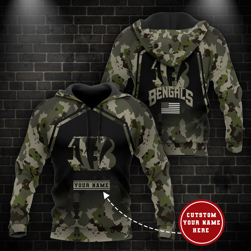 Cincinnati Bengals Personalized Hoodie BG942