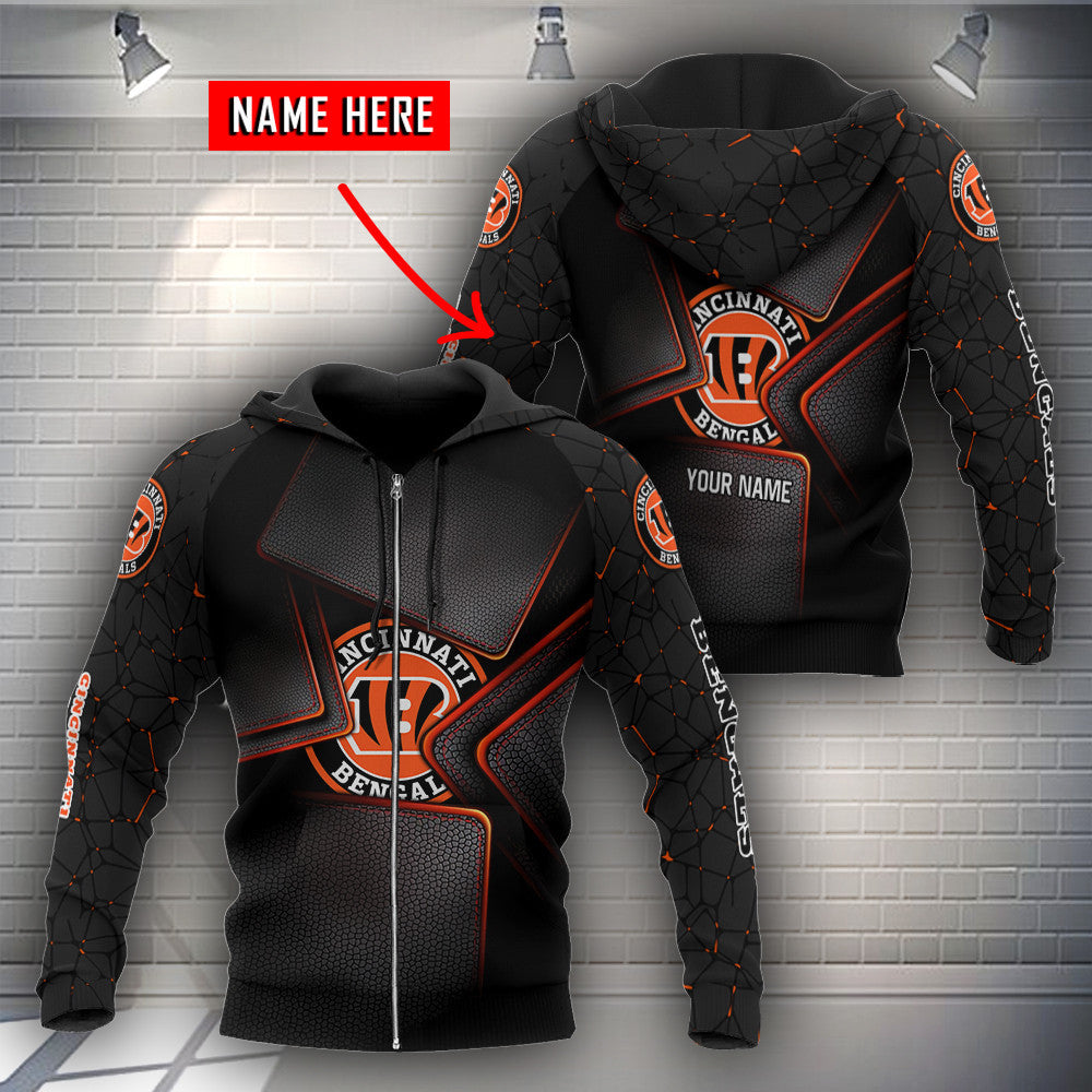 Cincinnati Bengals Personalized Hoodie BG980