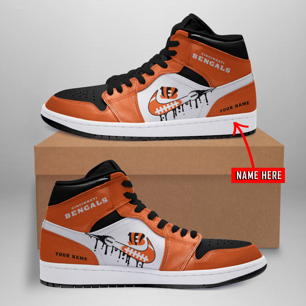 Cincinnati Bengals Personalized JShoes BG013