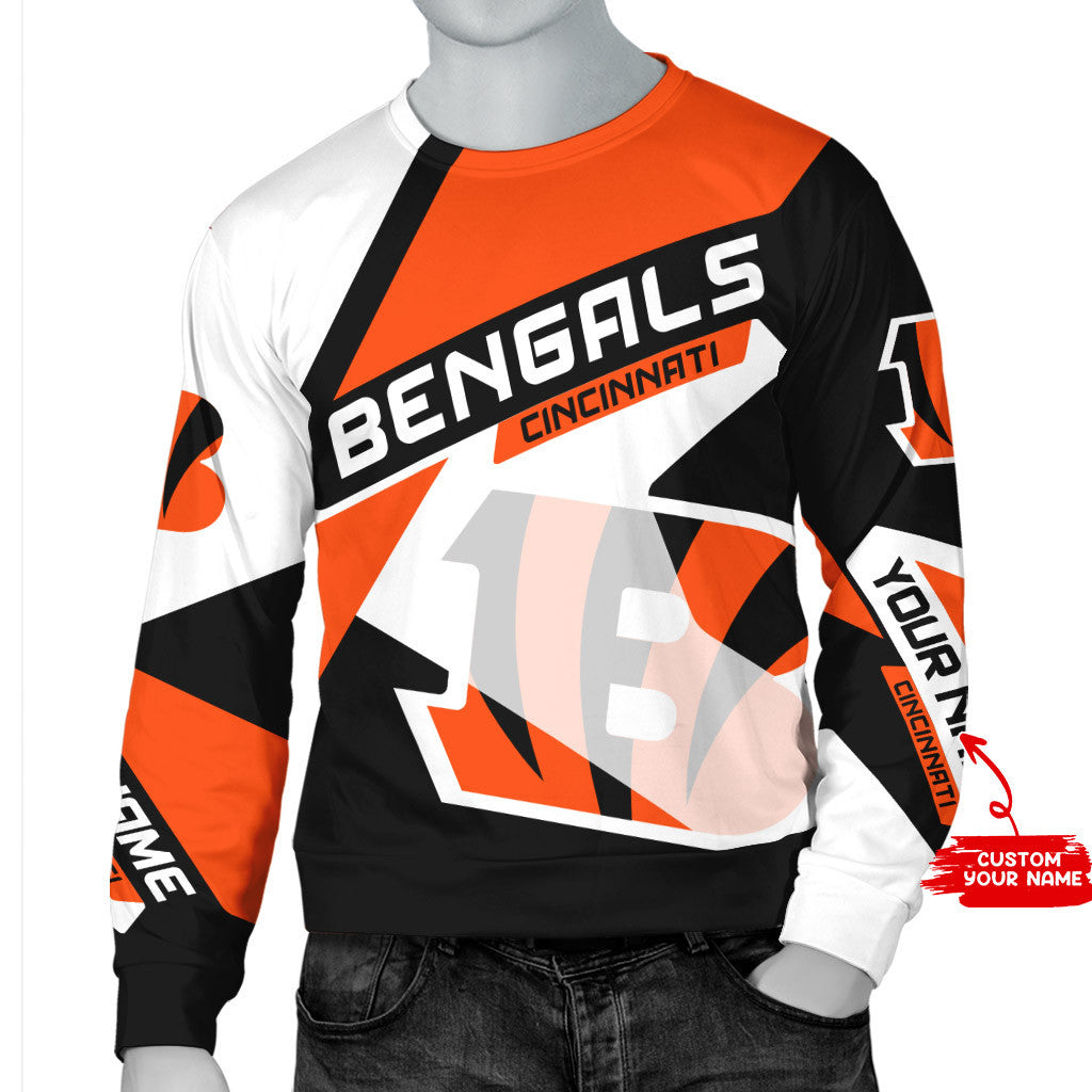 Cincinnati Bengals Personalized Sweatshirt BG03
