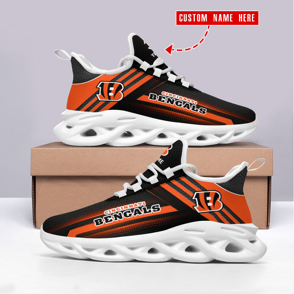 Cincinnati Bengals Personalized Yezy Running Sneakers BB157