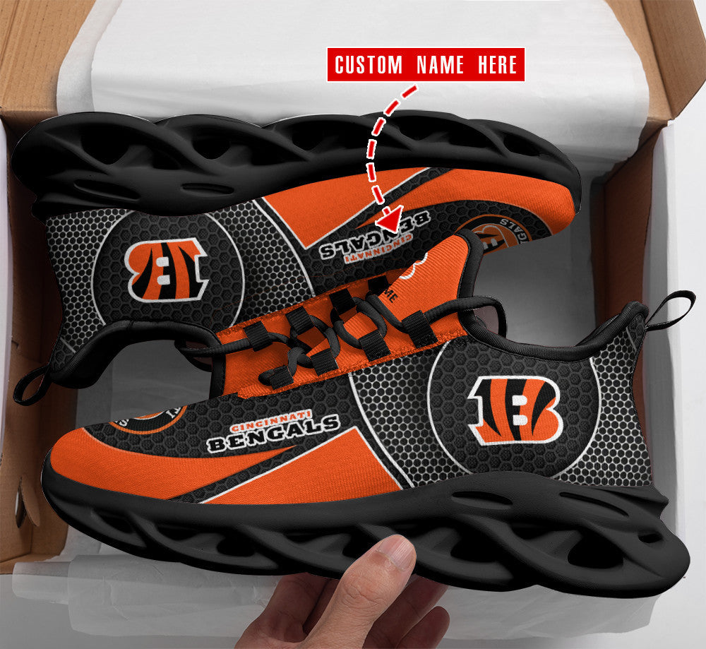 Cincinnati Bengals Personalized Yezy Running Sneakers BB305