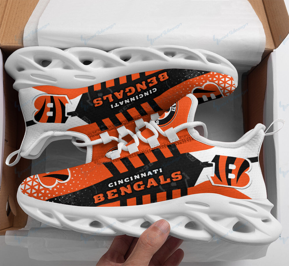 Cincinnati Bengals Personalized Yezy Running Sneakers BB836