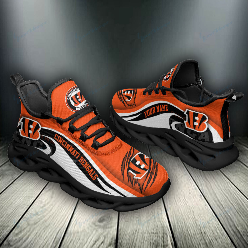 Cincinnati Bengals Personalized Yezy Running Sneakers SPD36