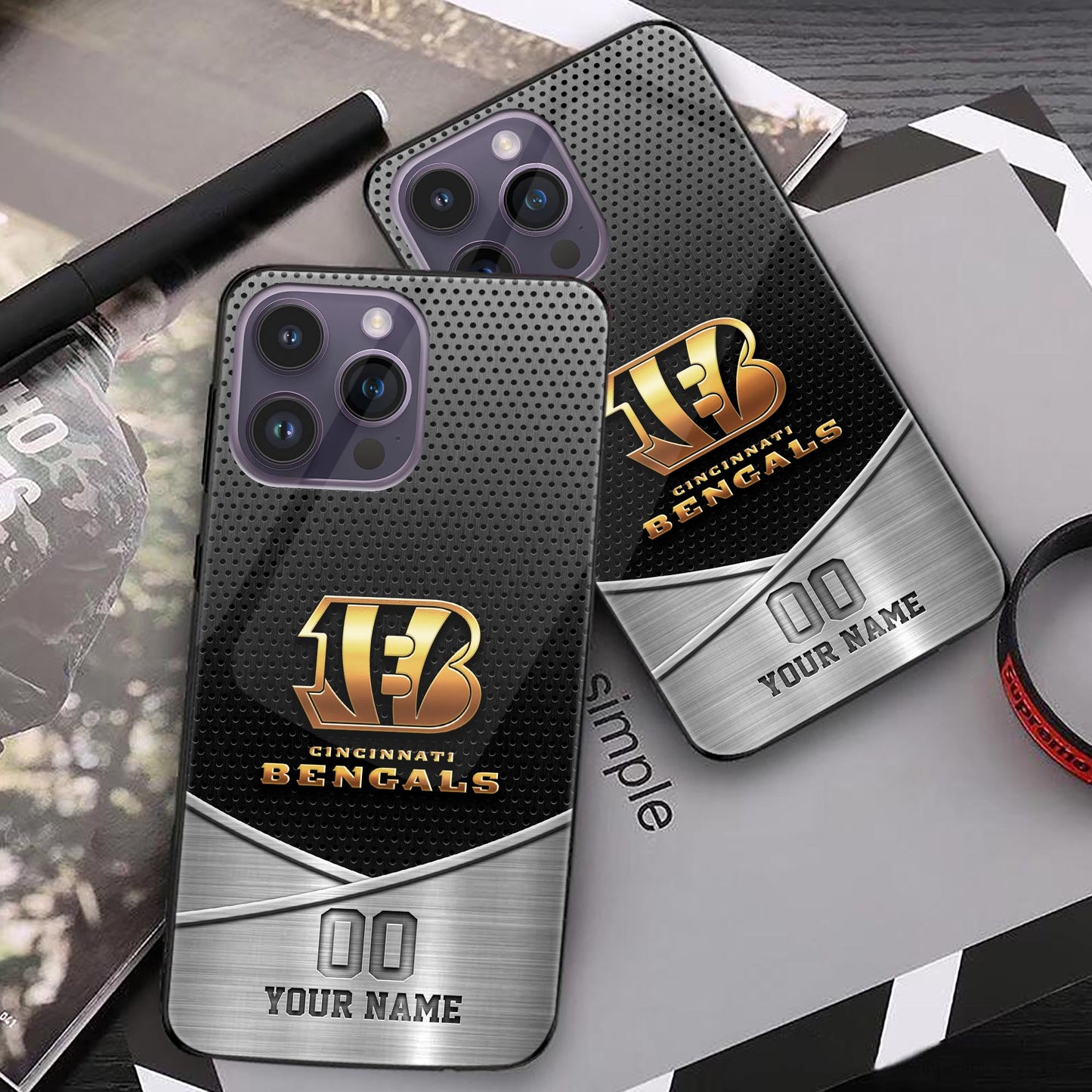 Cincinnati Bengals Personalized Phone Case BGPC064