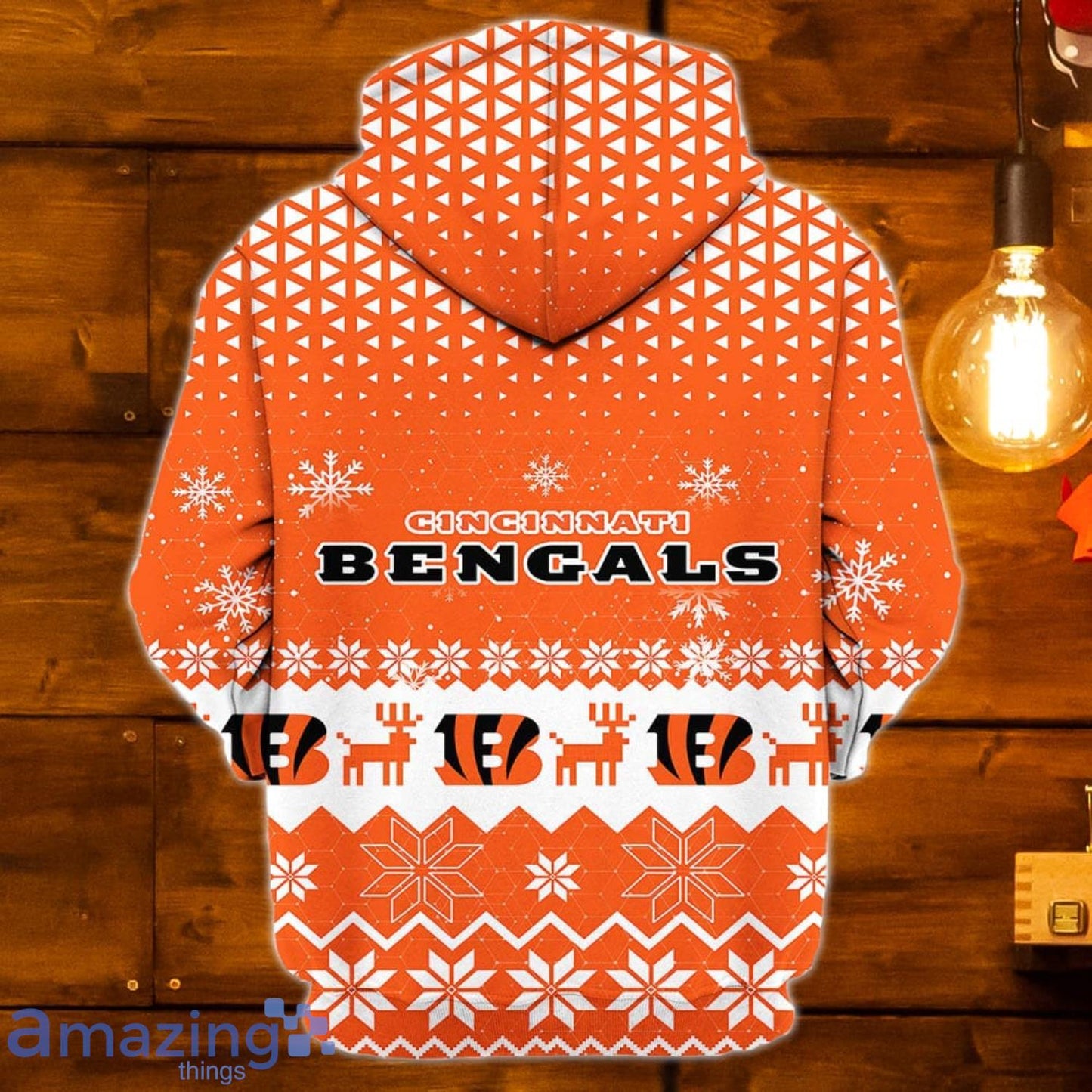 Cincinnati Bengals Christmas Hoodie BBHD862