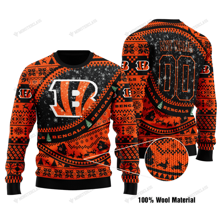 Cincinnati Bengals Woolen Sweater 105