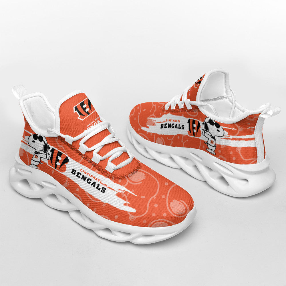 Cincinnati Bengals Yezy Running Sneakers 364