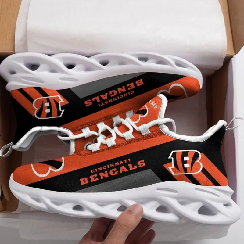 Cincinnati Bengals Yezy Running Sneakers 370