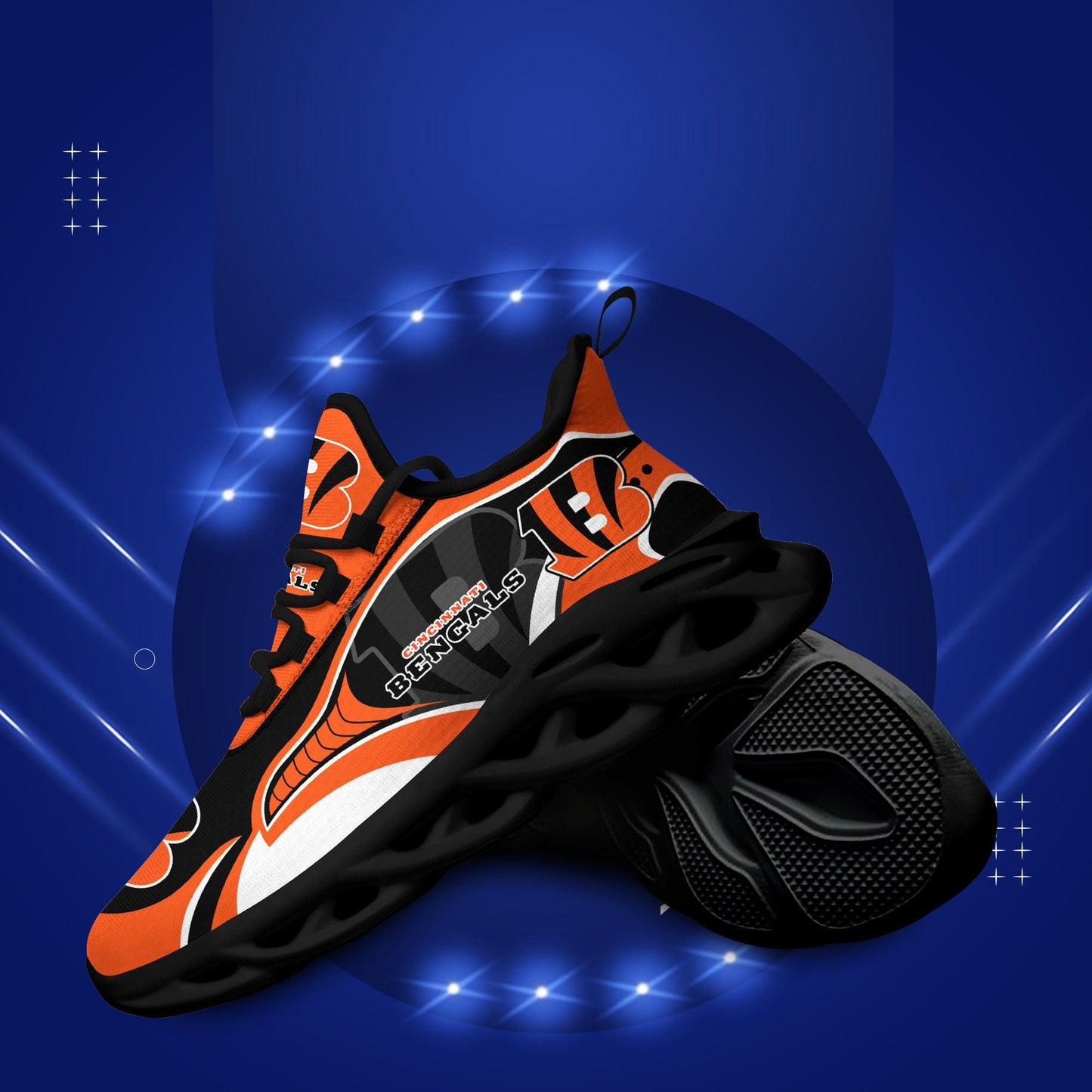 Cincinnati Bengals Yezy Running Sneakers 386