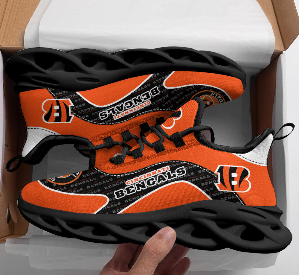 Cincinnati Bengals Yezy Running Sneakers BB444