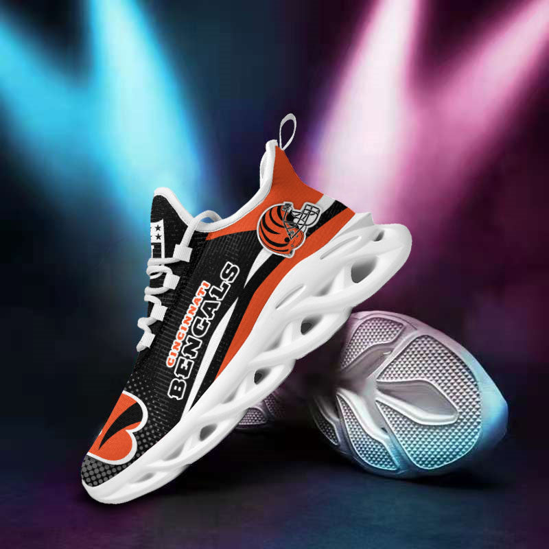 Cincinnati Bengals Yezy Running Sneakers BB63
