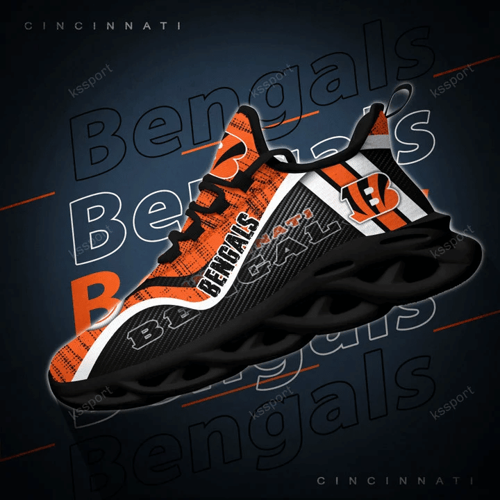 Cincinnati Bengals Yezy Running Sneakers BG780