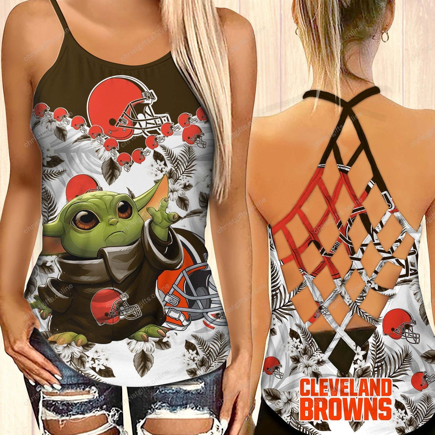 Cleveland Browns NFL-CrossTank top Crossshirt